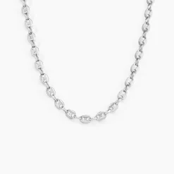 Collier Carrus Argent Blanc