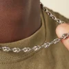 Collier Carrus Argent Blanc|Marc Orian Clearance