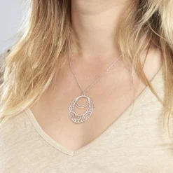 Collier Celtes Argent Blanc|Marc Orian New