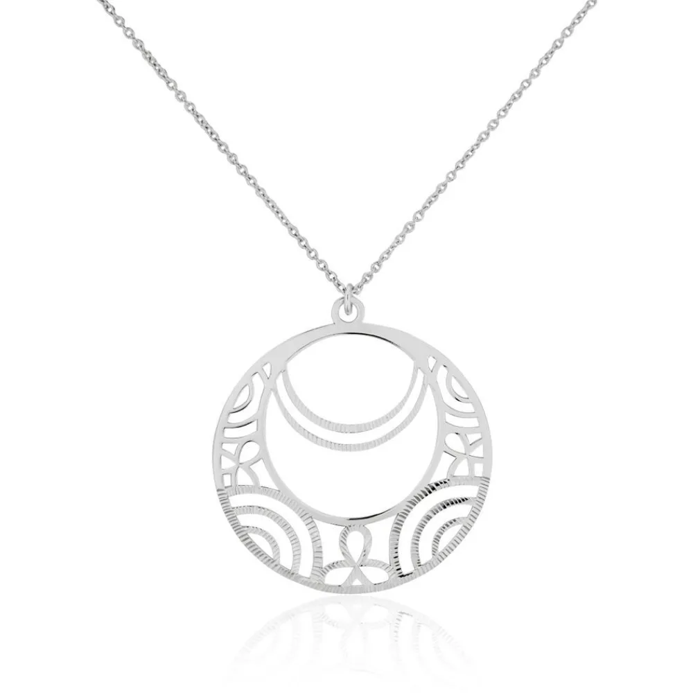 Collier Celtes Argent Blanc|Marc Orian New