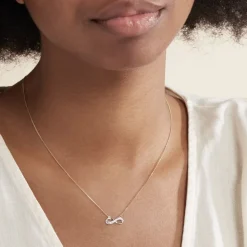 Collier Chacha Or Jaune Diamant
