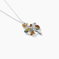 Collier Chahida Argent Blanc Ambre|Marc Orian New