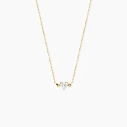 Collier Chaim Or Jaune Oxyde