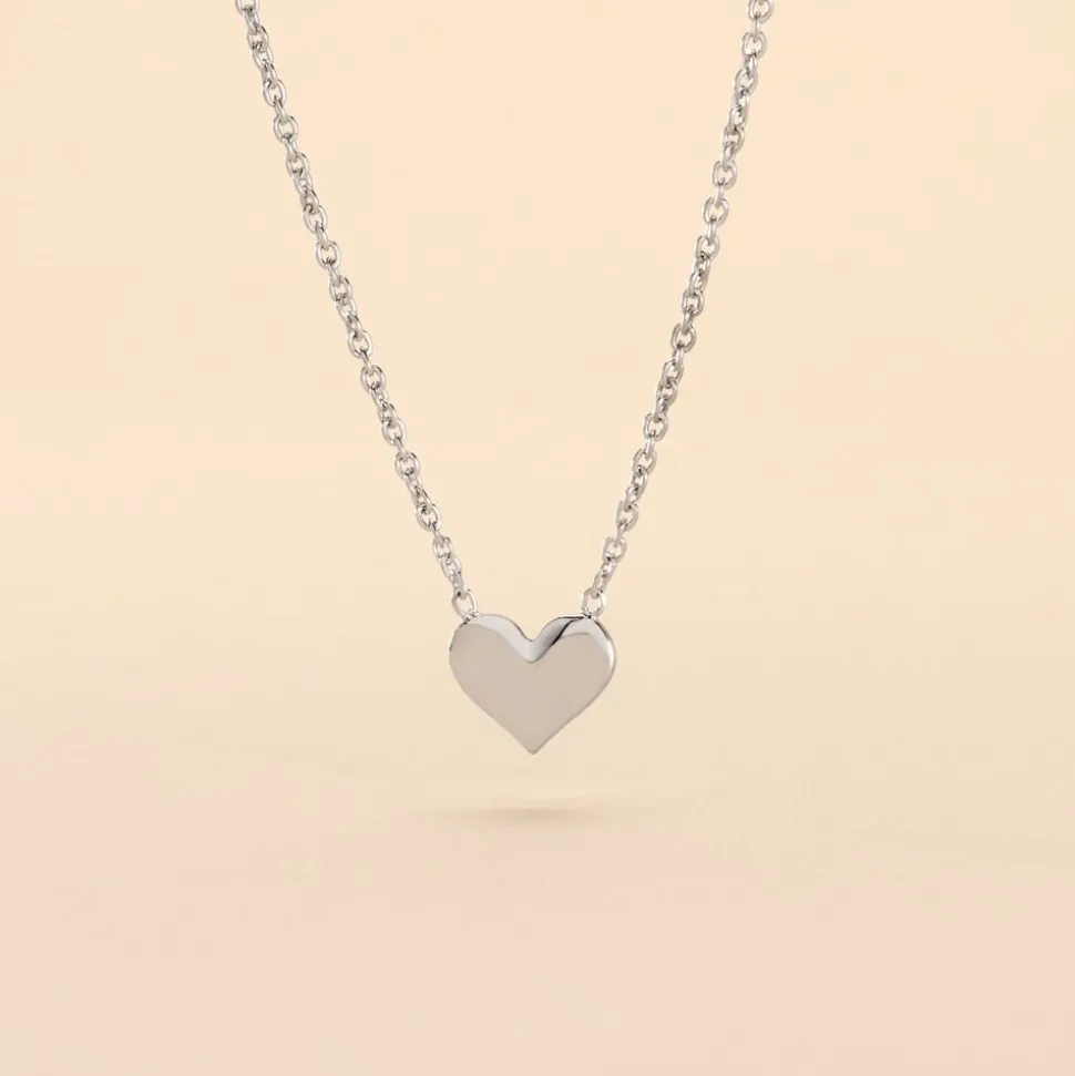 Collier Chandana Argent Blanc