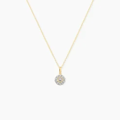 Collier Charletta Or Jaune Diamant