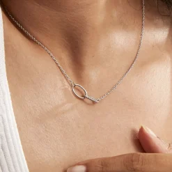 Collier Cherise Argent Blanc|Marc Orian Outlet