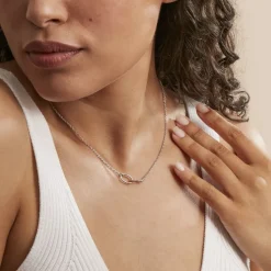 Collier Cherise Argent Blanc|Marc Orian Outlet