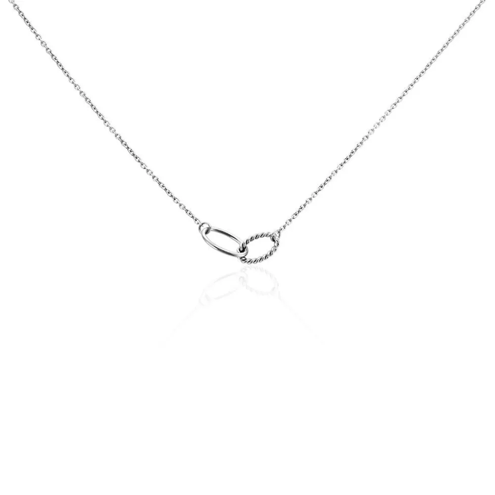 Collier Cherise Argent Blanc|Marc Orian Outlet