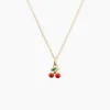 Collier Cherry Cerise Or Jaune