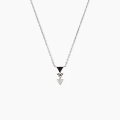 Collier Chleo Argent Blanc Oxyde De Zirconium|Marc Orian Hot