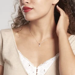 Collier Chleo Argent Blanc Oxyde De Zirconium|Marc Orian Hot