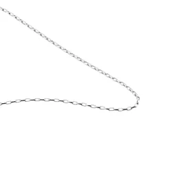 Collier Claudine Maille Forcat Argent Blanc