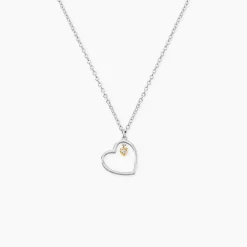 Collier Cleane Or Jaune Argent Blanc Oxyde De Zirconium|Marc Orian Outlet