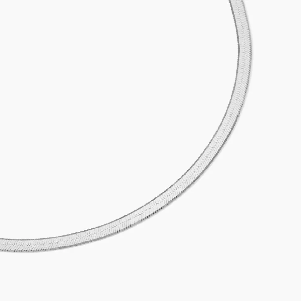 Collier Clemance Argent Blanc