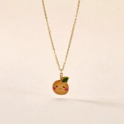 Collier Clemens Or Jaune