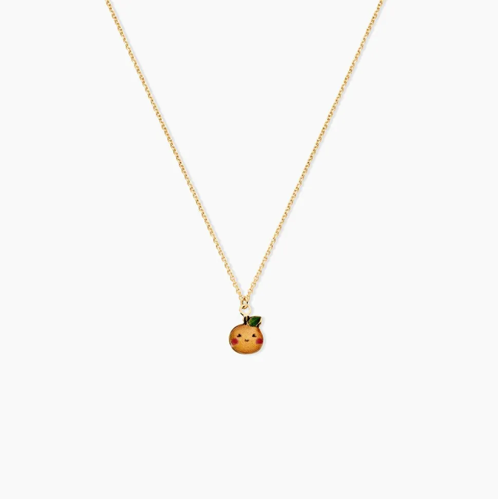 Collier Clemens Or Jaune