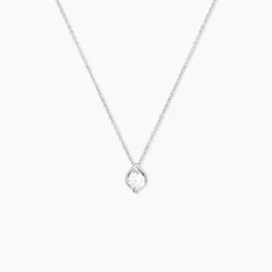 Collier Cleopatra Argent Blanc Oxyde De Zirconium