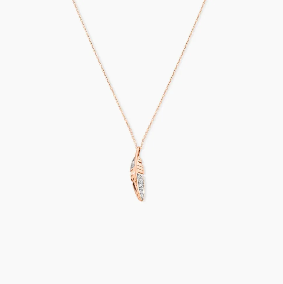 Collier Clodie Or Rose Diamant