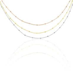 Collier Clorinthe Argent Tricolore|Marc Orian Best