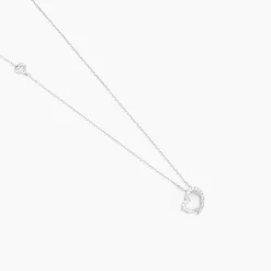 Collier Coeur Ktl Or Blanc Diamant|Marc Orian Clearance