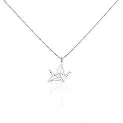Collier Colombe Argent Blanc|Marc Orian New