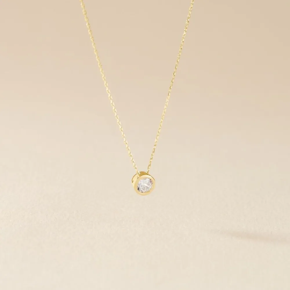 Collier Columbine De Zirconium Blanc|Marc Orian Clearance