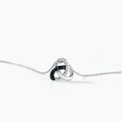 Collier Constellation Or Blanc Diamant