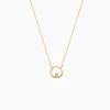 Collier Cornioa Or Jaune Diamant