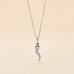 Collier Cornucopia Argent Blanc