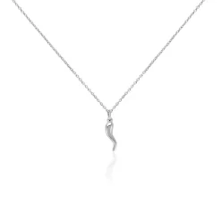 Collier Cornucopia Argent Blanc