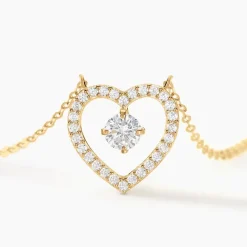 Collier Cortney Or Jaune Oxyde De Zirconium