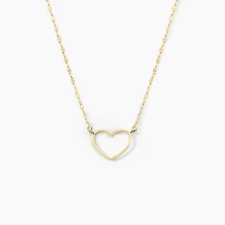 Collier Cuore Or Jaune