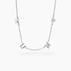 Collier Cœur D'amour Argent Blanc|Marc Orian Hot