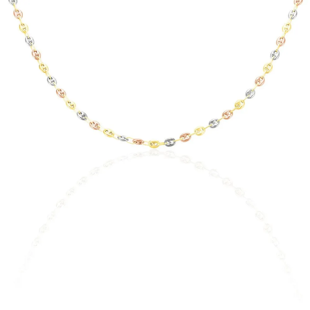 Collier Dami Maille Grain De Cafe Or Tricolore|Marc Orian Best