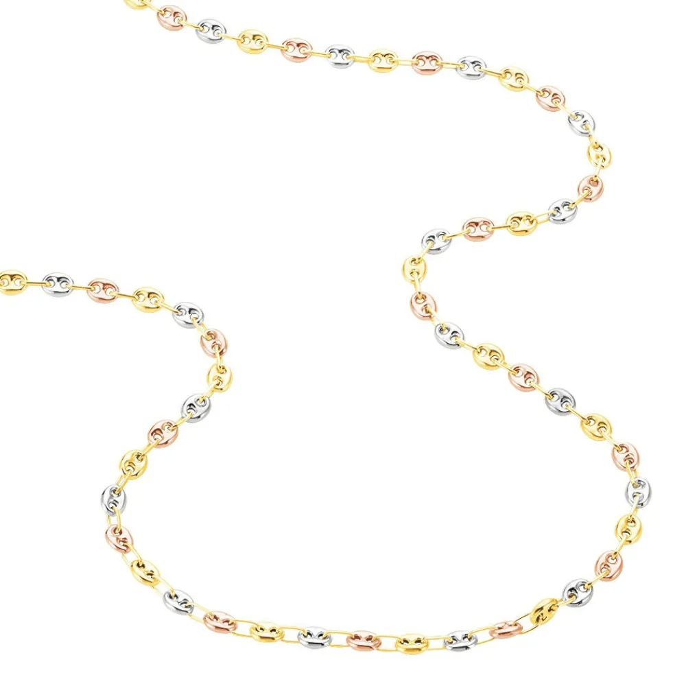 Collier Dami Maille Grain De Cafe Or Tricolore|Marc Orian Best
