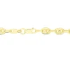Collier Dami Maille Grain De Cafe Or Jaune