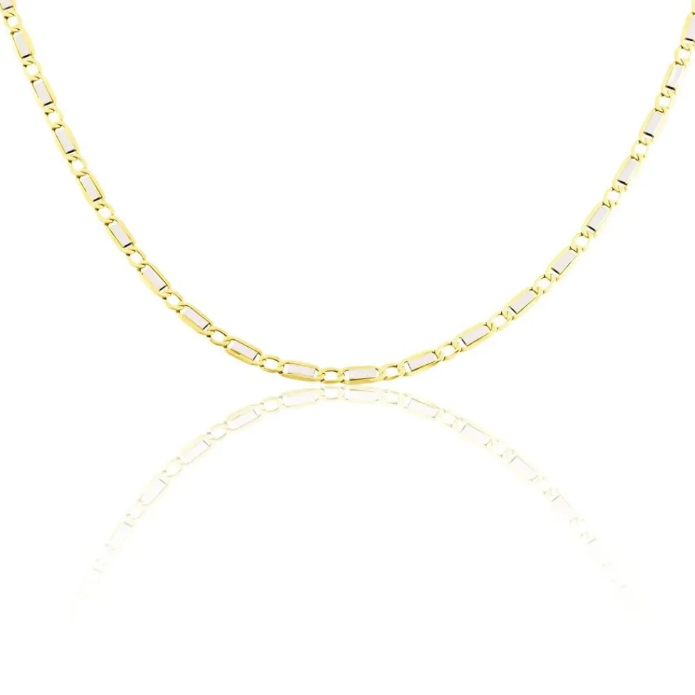 Collier Danae Plaquette Or Bicolore|Marc Orian Hot