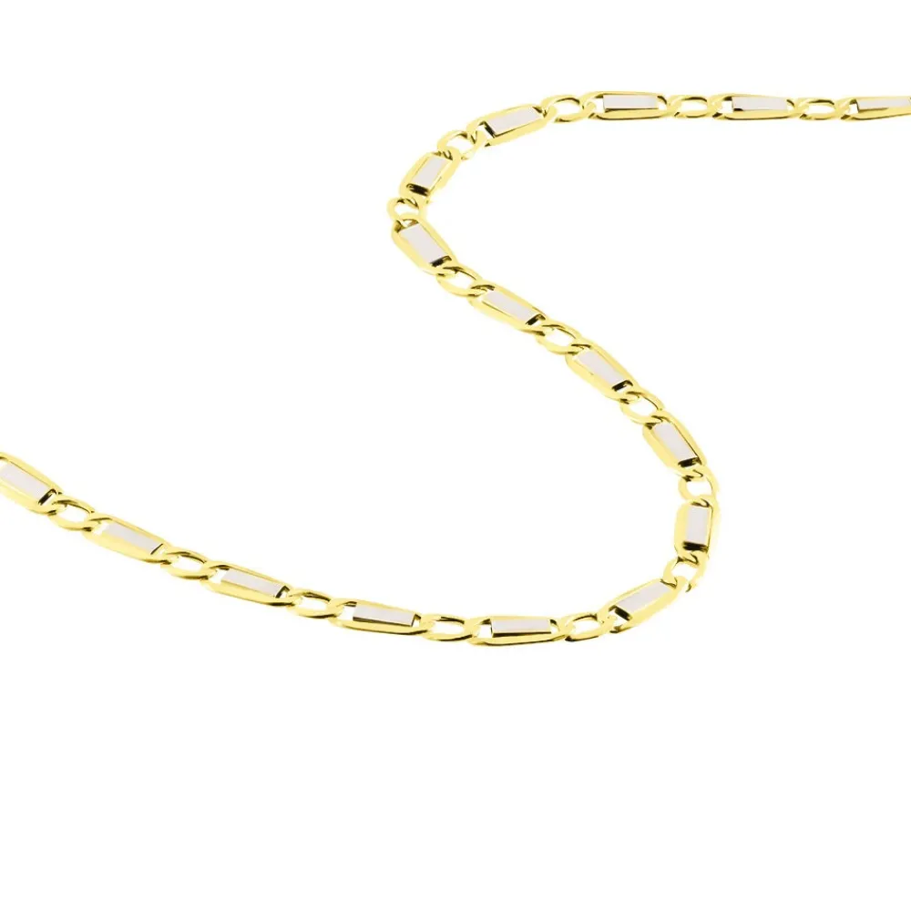Collier Danae Plaquette Or Bicolore|Marc Orian Hot