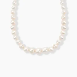 Collier Danilo Baroque Or Jaune Perle De Culture
