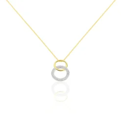 Collier Daniyah Or Jaune Diamant