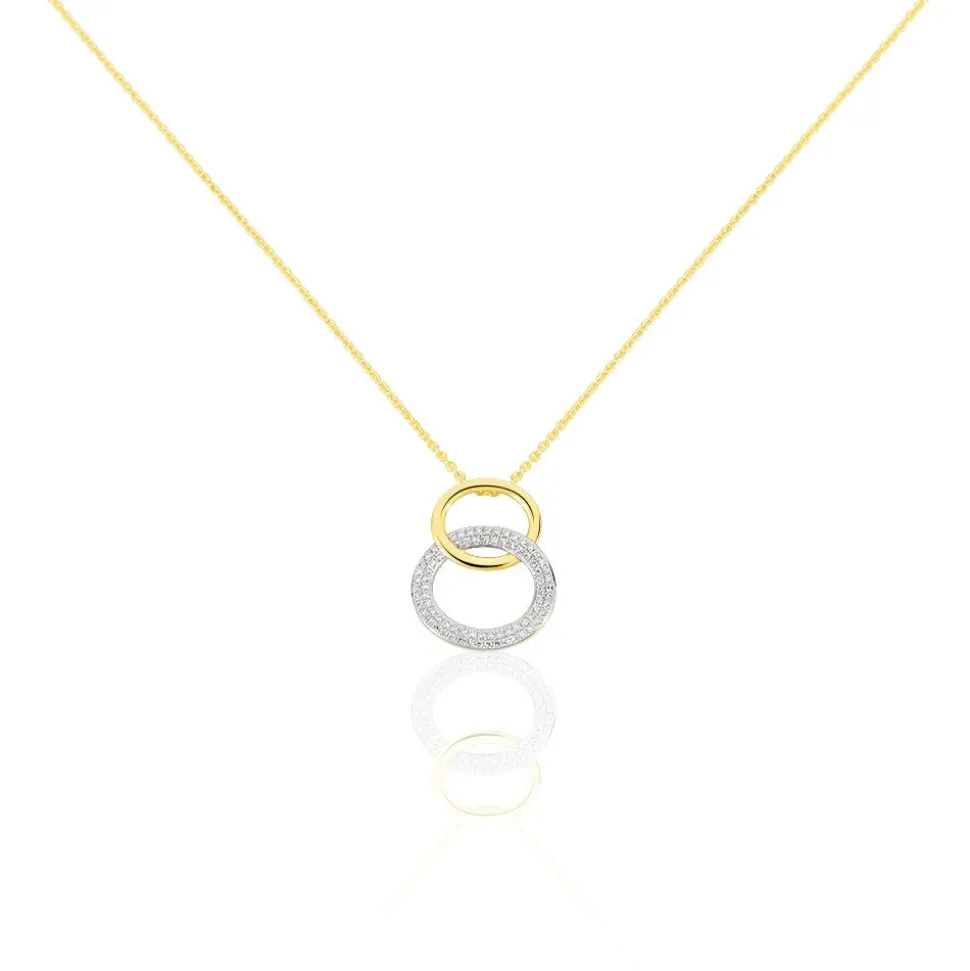 Collier Daniyah Or Jaune Diamant