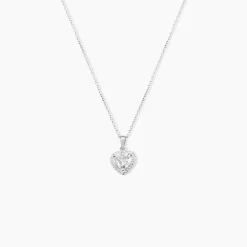 Collier Dari Or Blanc Oxyde De Zirconium