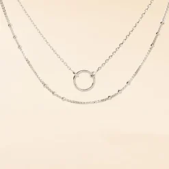 Collier Dayana Argent Blanc|Marc Orian Sale