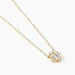 Collier Dayaram Or Jaune Diamant