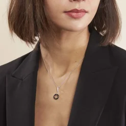 Collier Delphinia Argent Blanc Oxyde De Zirconium|Marc Orian New