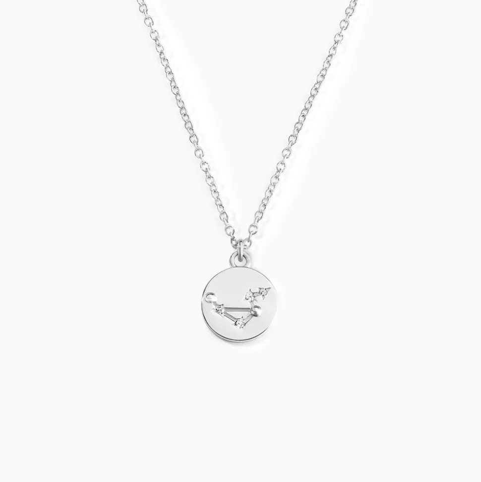 Collier Despina Argent Blanc Oxyde De Zirconium