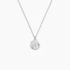 Collier Despina Argent Blanc Oxyde De Zirconium