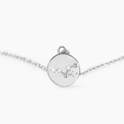 Collier Despina Argent Blanc Oxyde De Zirconium|Marc Orian Discount