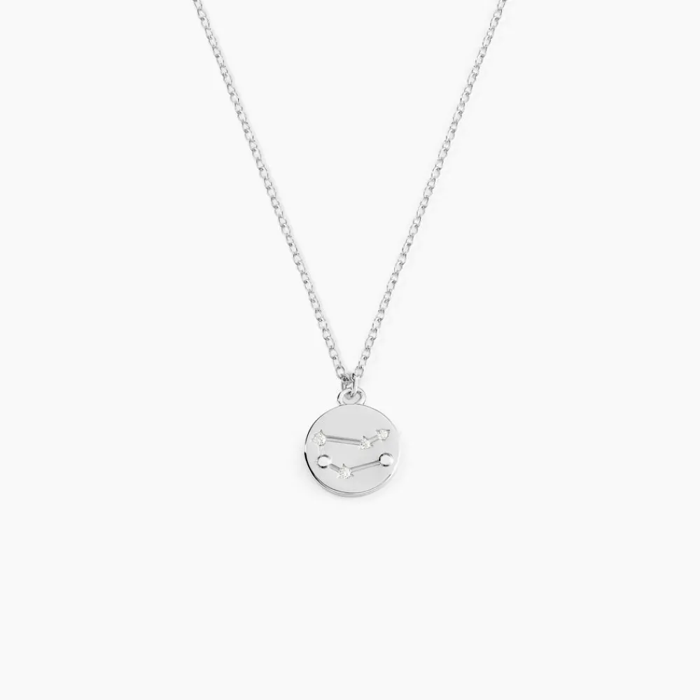 Collier Despina Argent Blanc Oxyde De Zirconium|Marc Orian Best