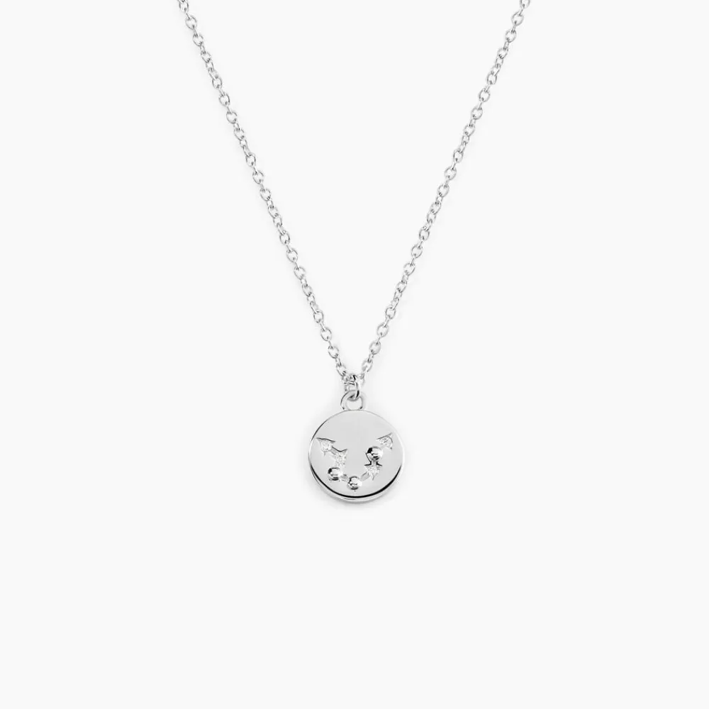 Collier Despina Argent Blanc Oxyde De Zirconium|Marc Orian Clearance